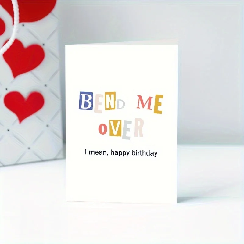 Gift Party Invitation Greeting Cards Happy Birthday Thank You DIY Decoration Blank Folding Message Card With Envelope