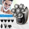 7D Electric Head Shaver for Bald Men High Quality Electric Men's Grooming Kit Cordless Waterproof LCD Head Shavers Rechargeable 1
