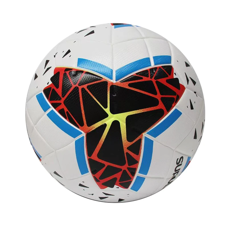 thumbnail image 1 of Balones de fútbol profesionales de tamaño 5, balón de fútbol de cuero sintético sin costuras, balón de fútbol para niños y adultos, para entrenamiento deportivo al aire libre, 1 of 5
