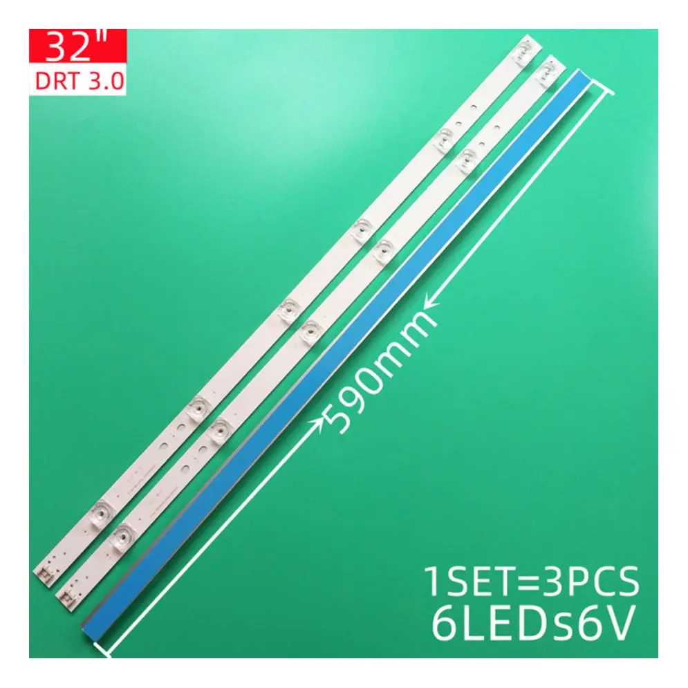 

New 3 PCS/set 6LED LED backlight strip for LG innotek 32LB562V 32LF562V 6916L-1980A 1981A 6916L-1841A 1842A DRT3.0 32"_A B