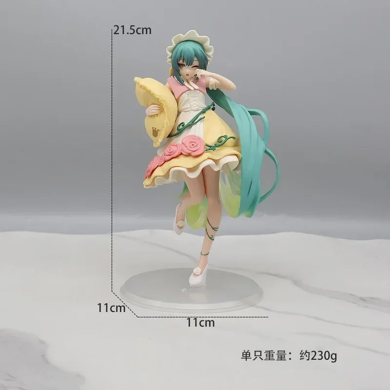 Anime figure Virtual Singer Hatsune Miku Manga Statue Figurines Pvc Action Figure 14~25cm images - 6