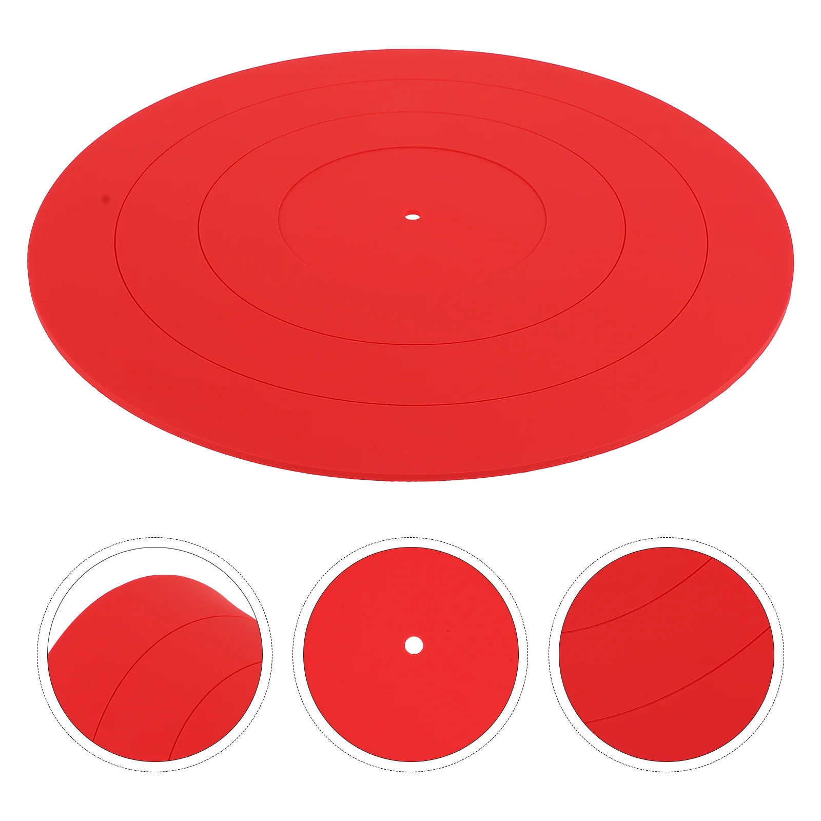 Silicone Record Mat Vinyl Pad Vinyls Records Albums Turntable Slipmat Yeat  Felt Protection Platter - AliExpress