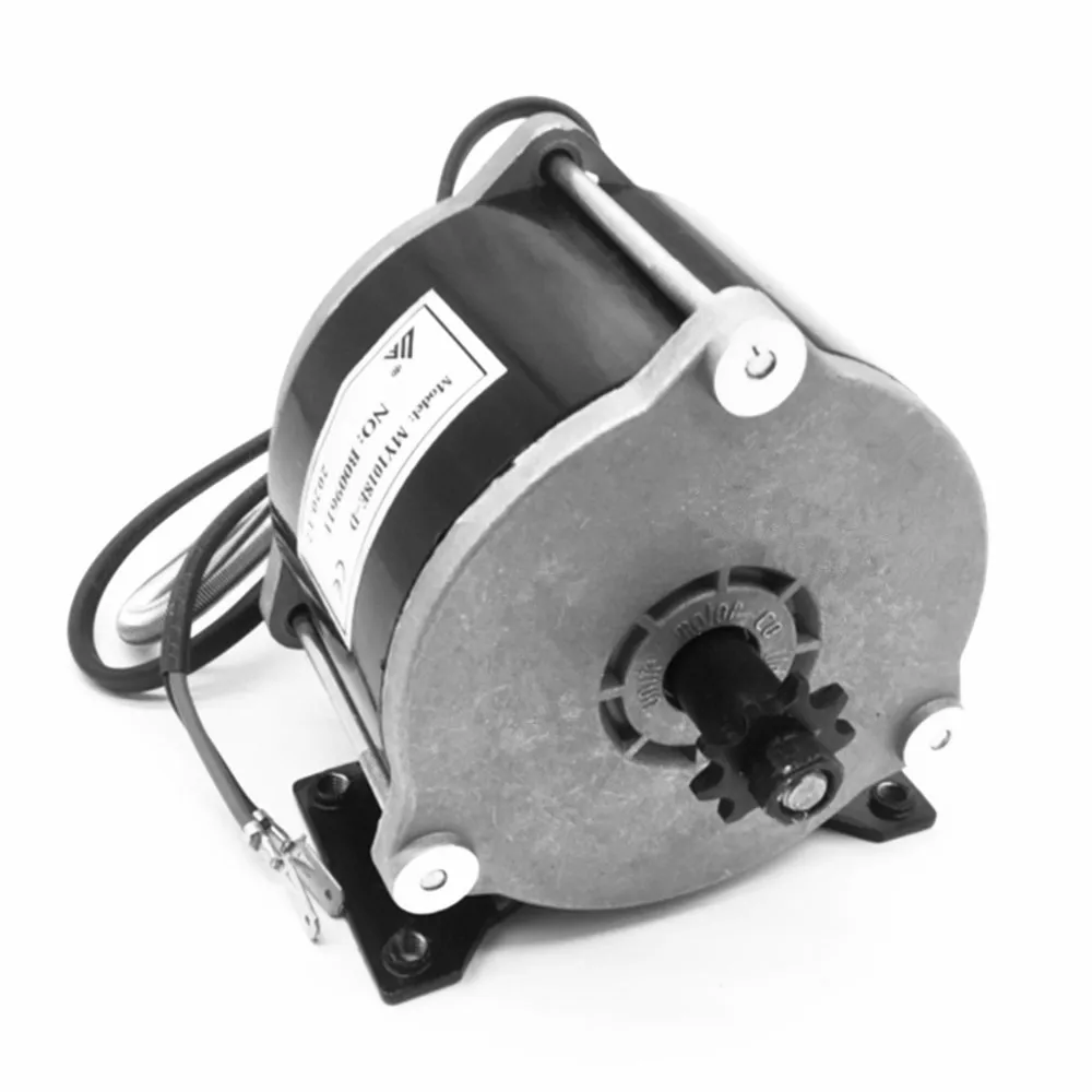500w Dc 36v MY1018E High Speed Brush Motor With Sprcket ,Brushed Motor
