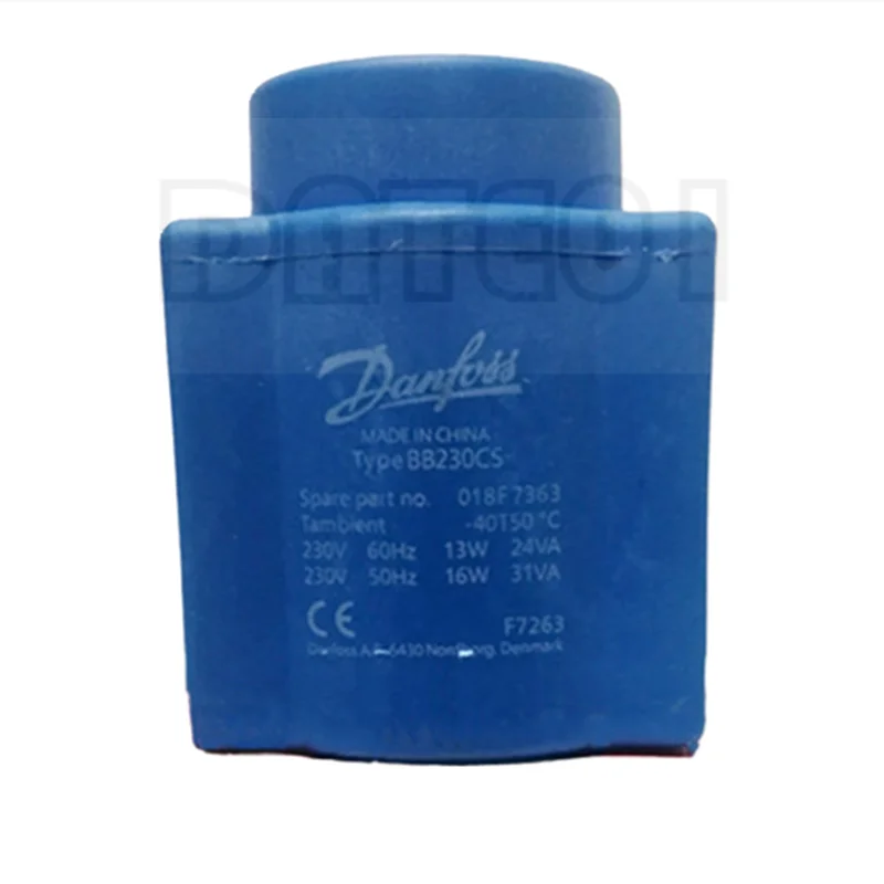 Bobina per Elettrovalvola Danfoss BE230AS, 10W, 230V AC Bobina per Elettrovalvola Danfoss BE230AS, 10W, 230V AC