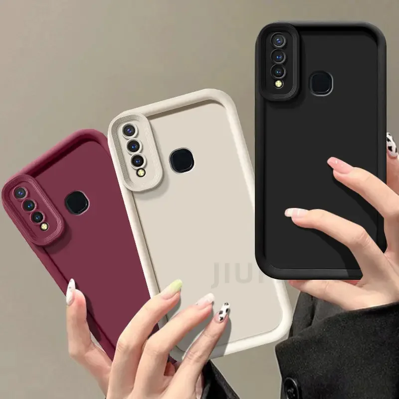 Matte Anti-Drop Soft Protective Phone Case - Full Coverage Cover