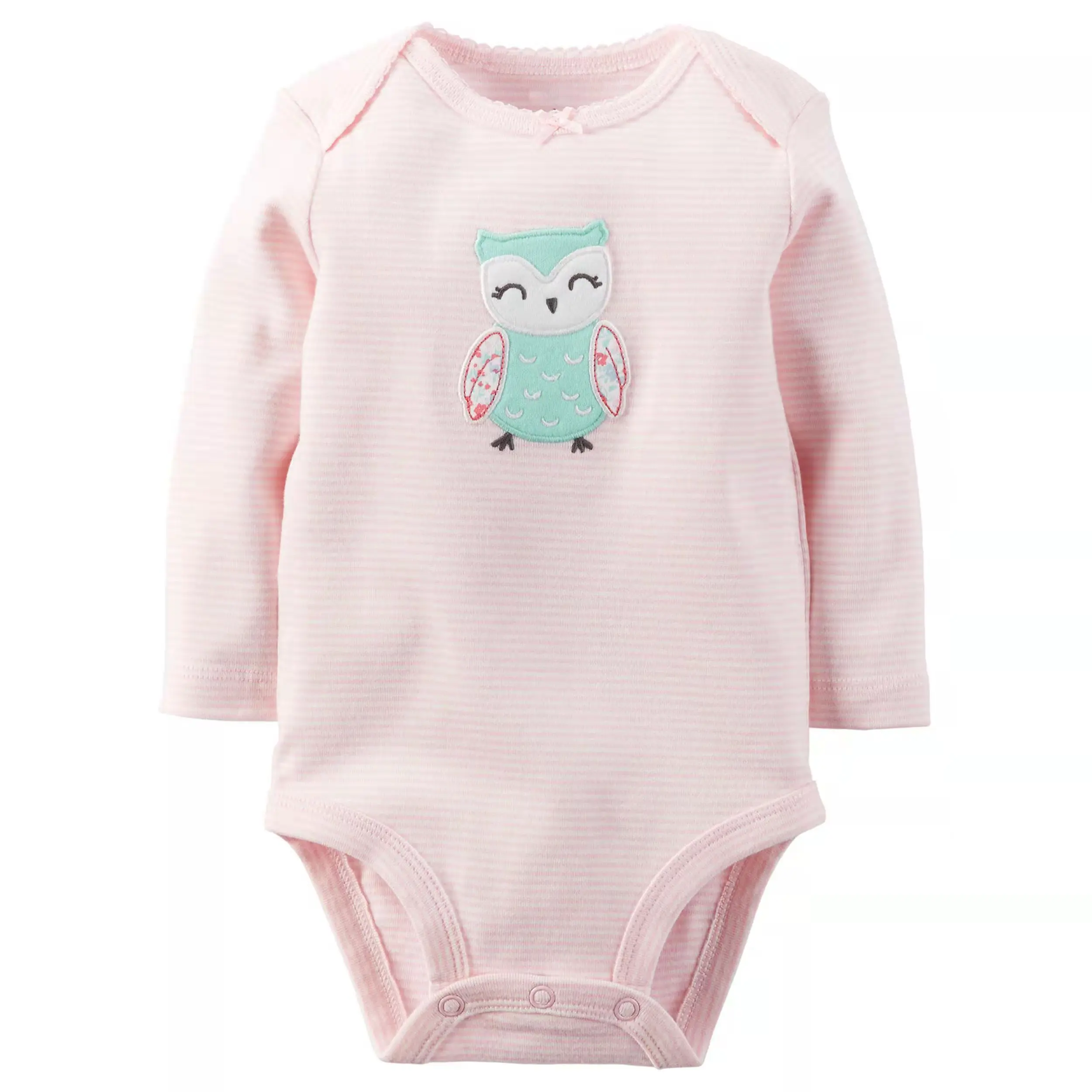 New Fashion Newborn 100% Cotton Baby Boy Girl Bodysuit Long Sleeve Soft Infant Onesies Baby Shower Gifts Jumpsuits 3-6 Pieces baby bodysuit cotton romper