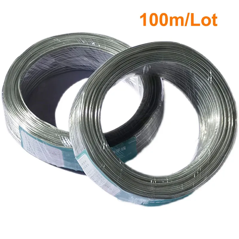 LED 네온 조명 용접 실버 와이어 중간 커넥터, DIY 전기 와이어, 2 핀, 22AWG, 20AWG, 18AWG, 12V 네온 램프 납땜용, 100M