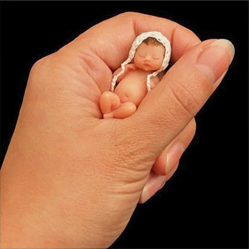 3D Baby Girl Boy Silicone Fondant Cake Topper Mold Chocolate Candy Baking Mould DIY