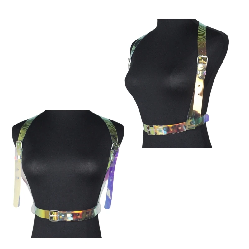 

Harajuku Punk Body Chain Adjustable Belt for Nightclub Harness Waist Belt Punk Gothic Belt