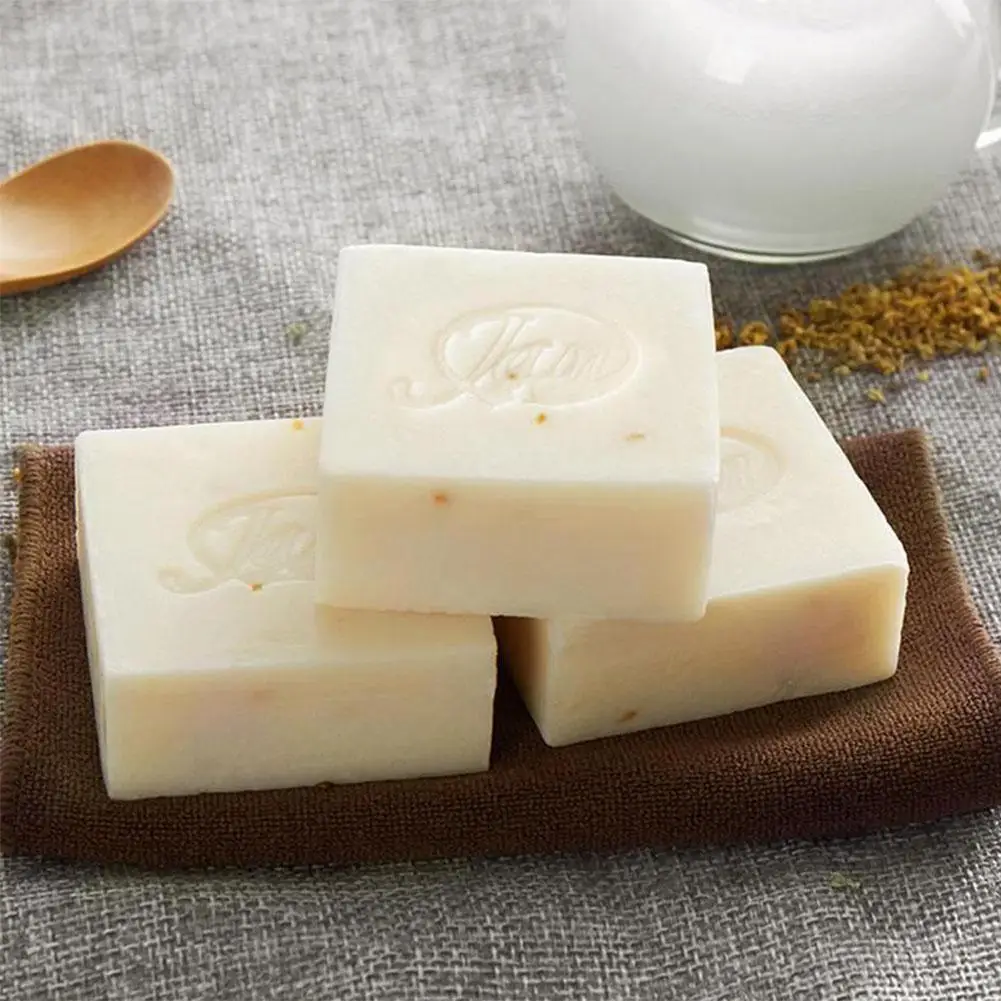 Thailand Rice Soap Handmade Bath Facial Skin Care 12pcs 65g
