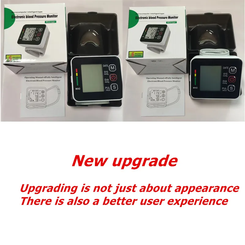Saint Health Automatic Wrist Tonometer Blood Pressure Monitor Digital LCD Wrist Cuff Blood Pressure Meter sphygmomanometer