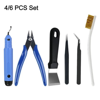 Strumenti per Stampa 3D, Vari Tipi di Utensili: Forbici, Aghi per Pulizia, Pinzette, Pinze, Kit di Sbavatura NB1000, Strumenti Universali per Stampanti 3D