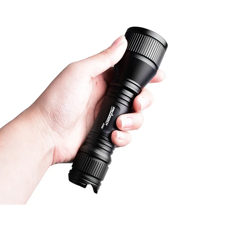 OrcaTorch D550, 미국 CREE XM-L2(U4) LED, 최대 1000 루멘 출력, 4 시간 이상 런타임, 테일 마그네틱 스위치 다이빙 조명