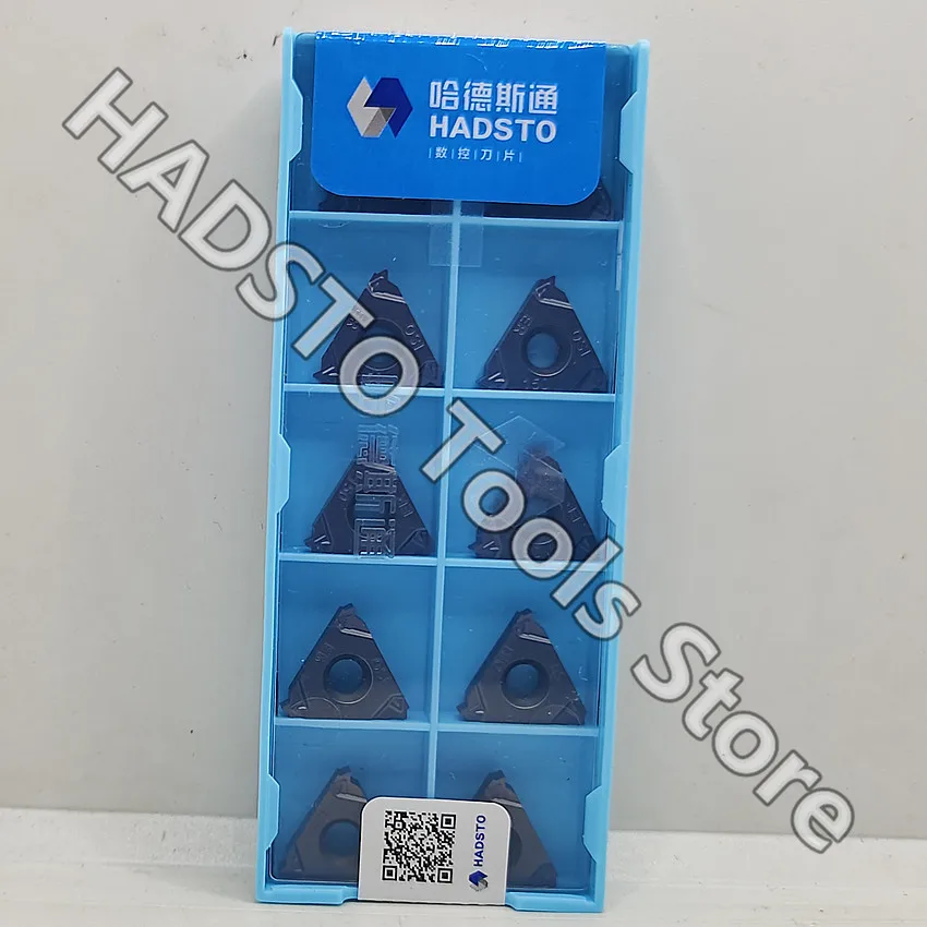 

16ER150ISO HS5125/16IR150ISO HS5125 16IR 16ER 150ISO HADSTO carbide inserts Thread inserts For Steel, Stainless steel, Cast iron