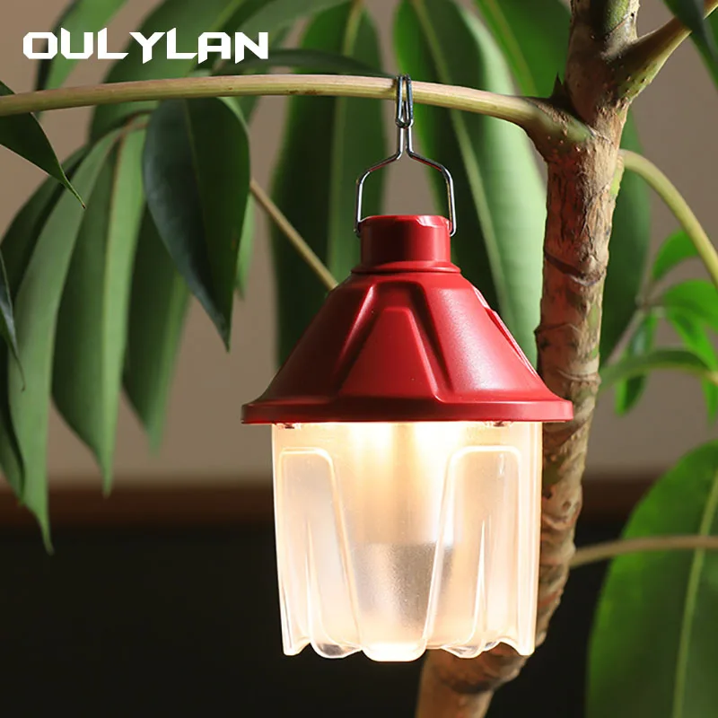 

Portable Outdoor Camping Lights 2023 LED USB Rechargeable Tent Camp Hanging Lamp Atmosphere Lighting Vintage Lantern Horse Lamp