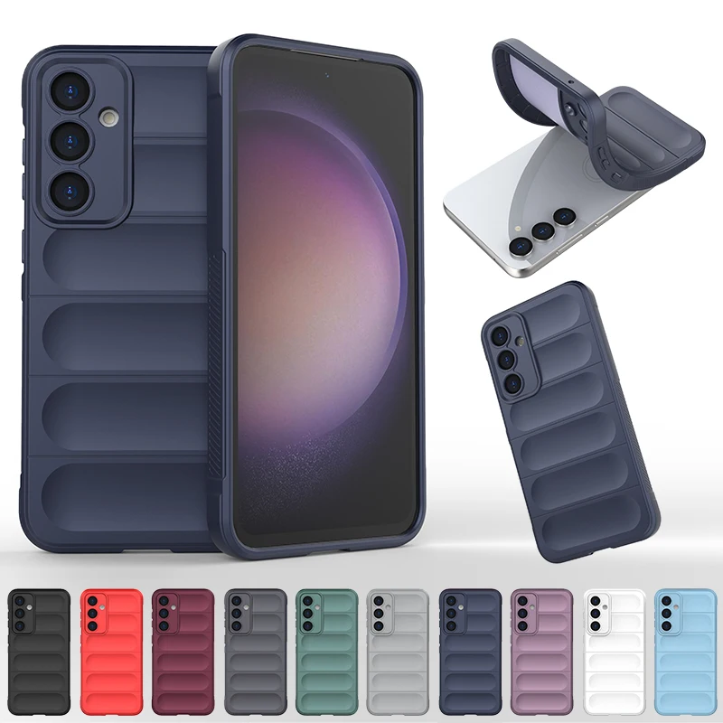 

YurKem Shockproof Case For Samsung Galaxy S22 Ultra S21FE S22 S23 Plus Note20 A13 A53 M54 M34 A22 A32 Back Cover