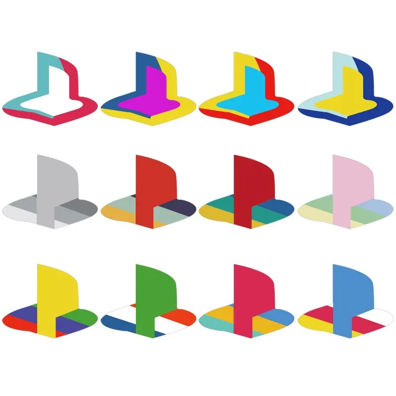 12PCS Custom Vinyl Decal Skin Sticker For PS5 Console Glossy Logo Underlay For PS5 Disk Digital Version For PS5 Accessories 
