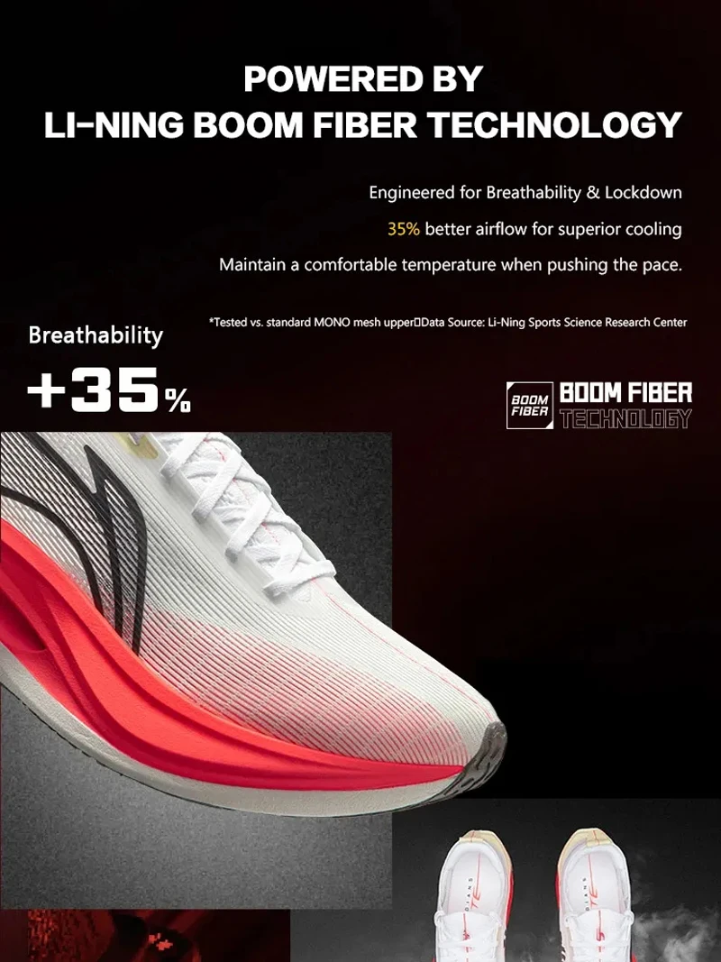 Li-Ning FEIDIAN 5 ELITE Rear View