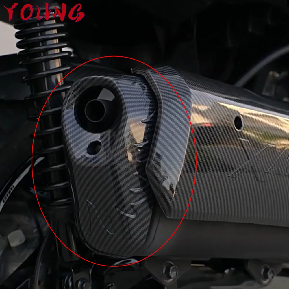 

Аксессуары для мотоциклов, чехол для выхлопной трубы, декоративный защитный чехол для выхлопной трубы YAMAHA X-MAX XMAX 250 300 XMAX250 xmax