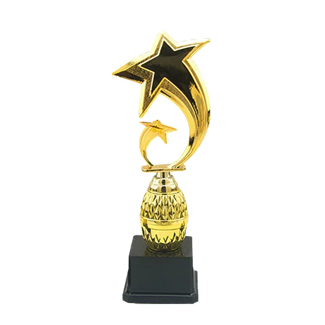 Celebrate Victory with the 255cm Plastic Custom-Made Sports Match Tournament Trophy Creative Competitive Honor Star Trophy Cup