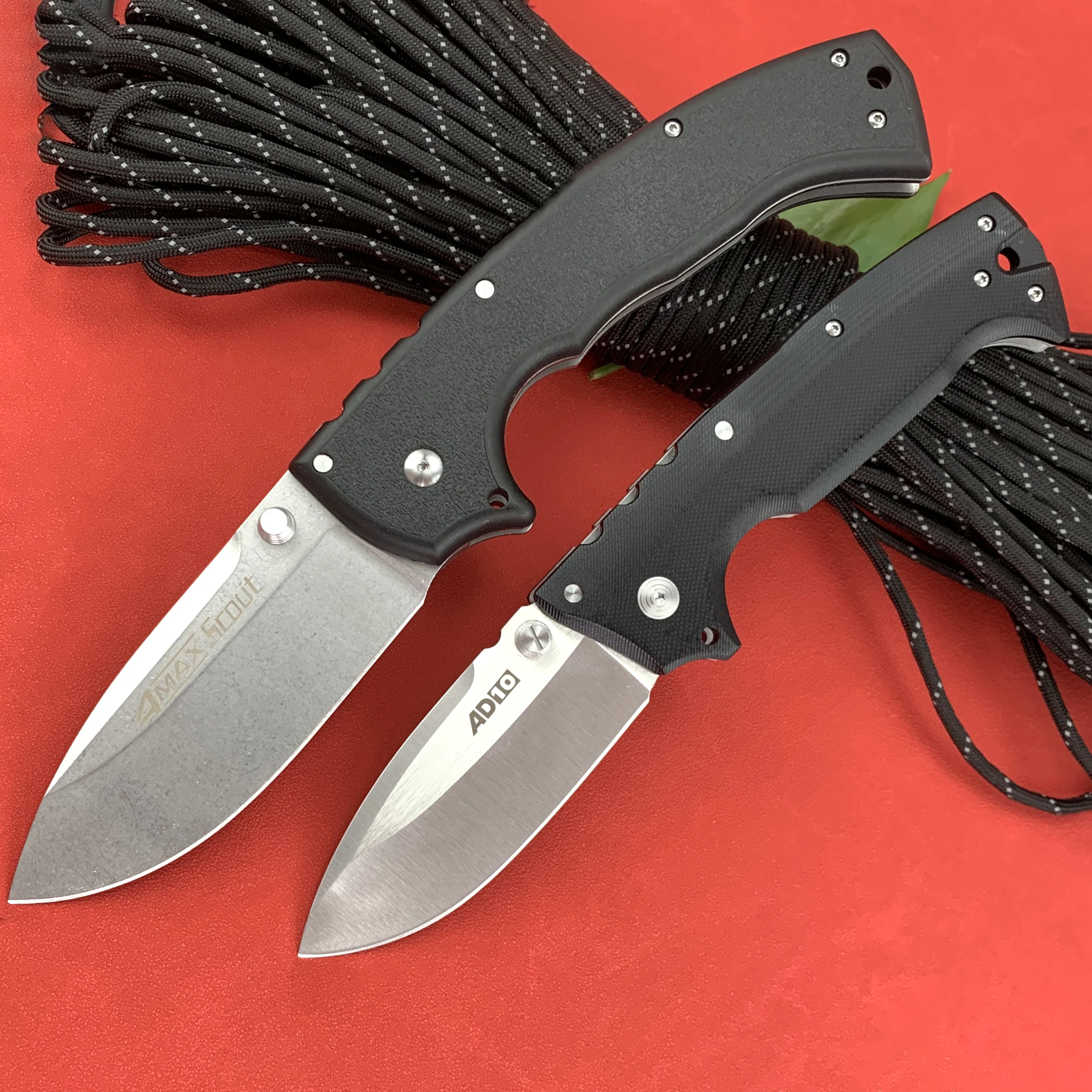 Portable-62RQ-AUS-10A-Steel-Folding-Knife-Nylon-Fiber-High-Quality ...