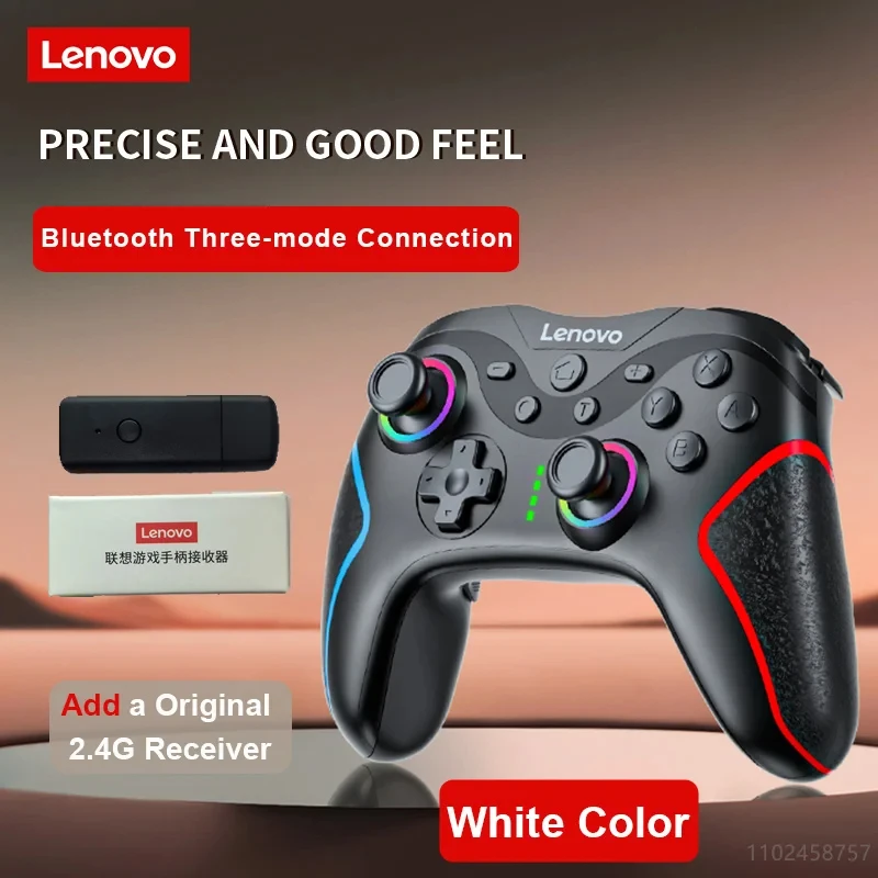 Lenovo Gaming Controller 4個セット New Lenovo Six-Axis Gamepads S01 Wireless Bluetooth 2.4G