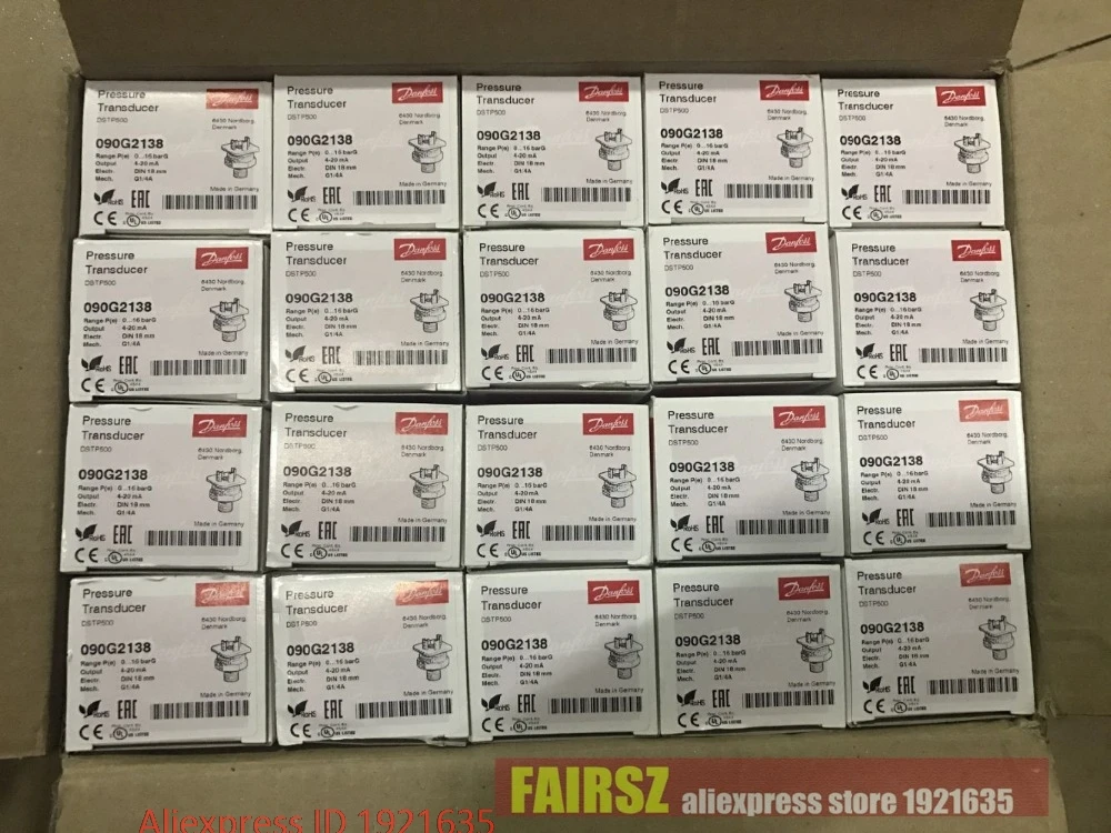 Original DAN.FOSS pressure transducer DSTP500 090G2138 G1/4A FAIRSZ STORE