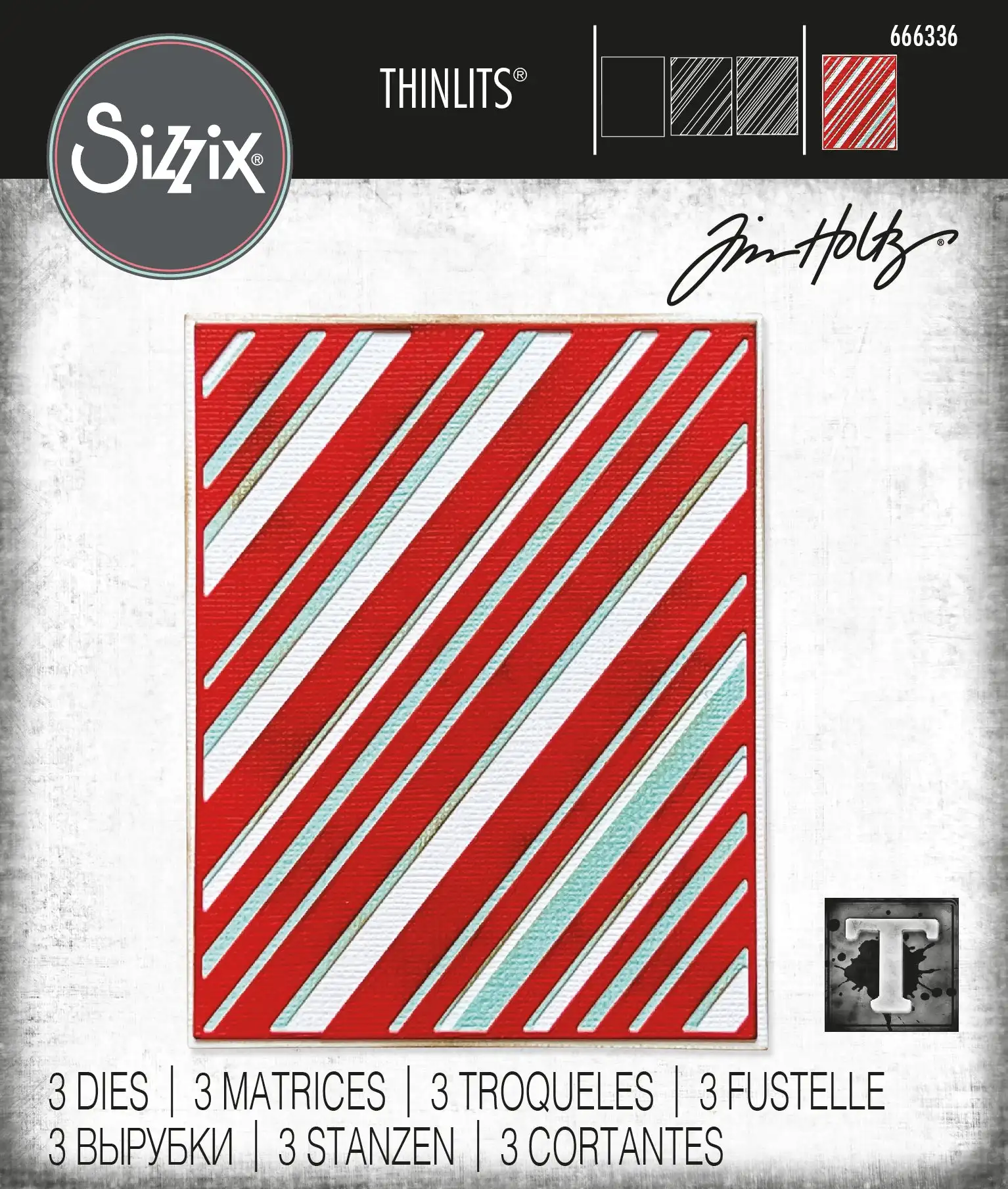 

Layered Stripes Thinlits Die Christmas Metal Cutting Dies Scrapbooking Greeting Card Blade Punch Decoration Crafts Knife Mould