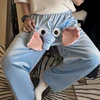 S/M/L/XL Autumn And Winter Funny And Cute Couple Pajama Pants With A Ringing Elephant Trunk 1