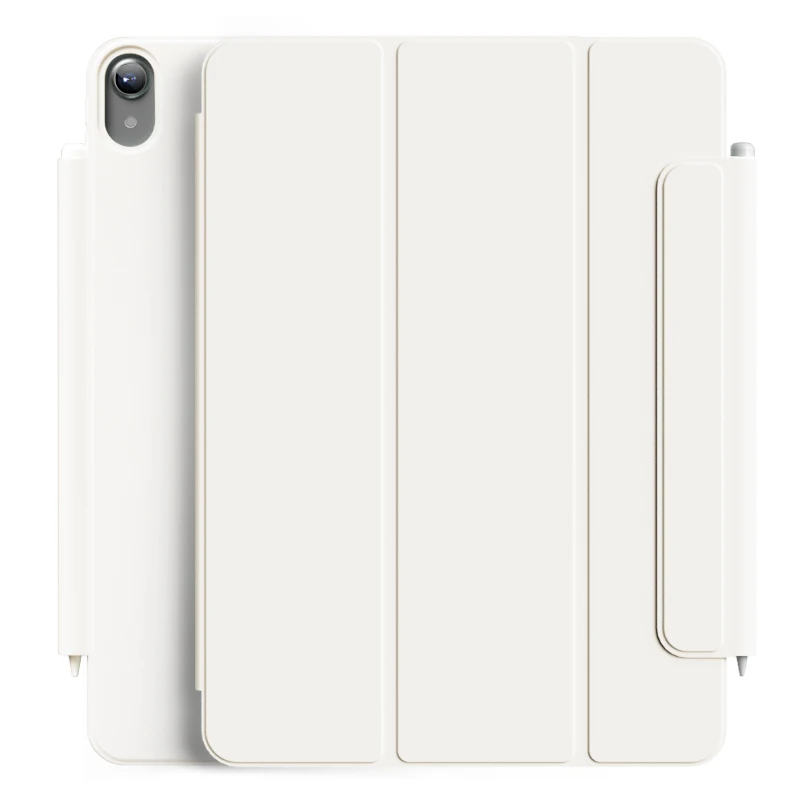 Powerful Magnetic Attachment Slim Trifold Stand Case