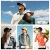 Sixth Generation Texan Cowboy Mesh Baseball Cap Brand Man cap Trucker Hat Hat Man Luxury Fishing cap Hats For Men Women's 6