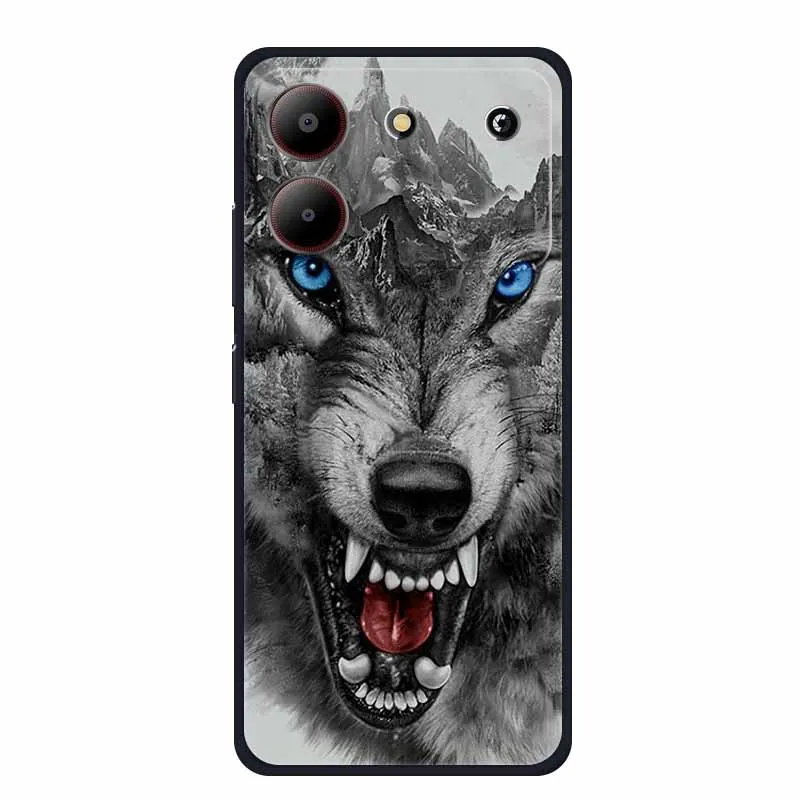 Sleek Black Silicone Soft Back Cover Case