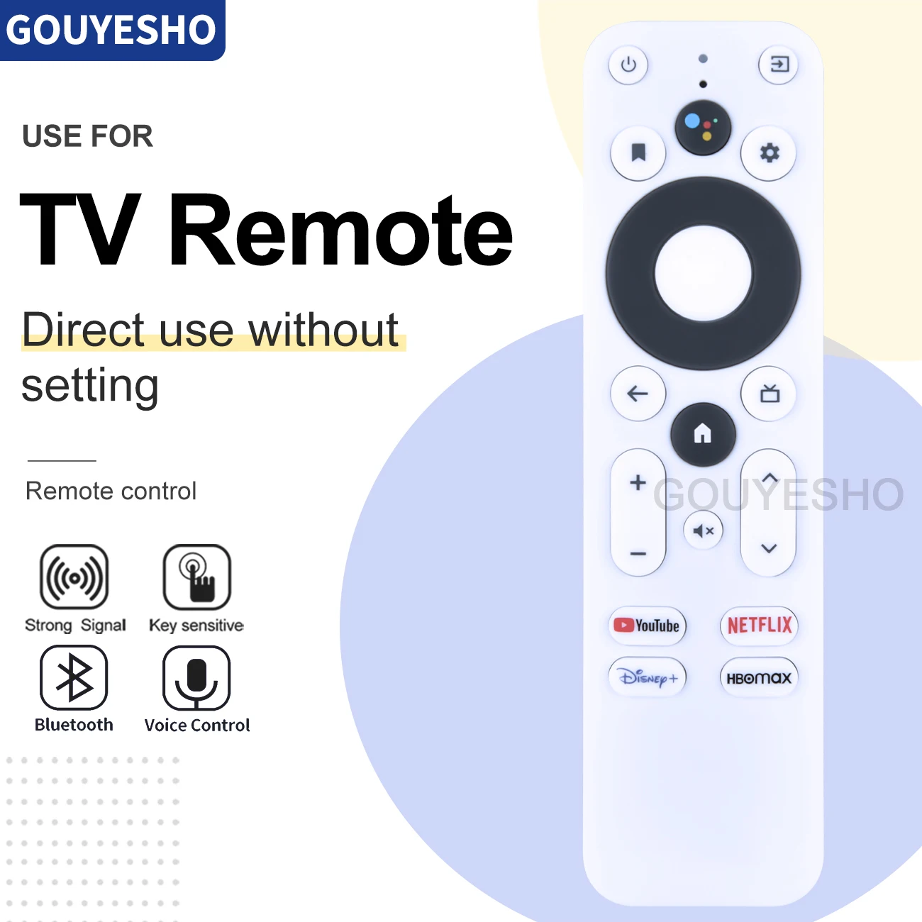 Nuovo Telecomando Vocale Adatto Per Il Dispositivo Onn Android Tv Fhd Streaming Stick 100026240