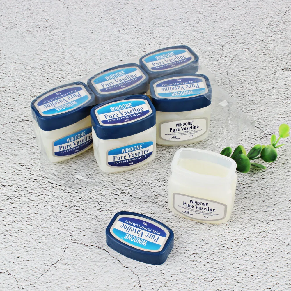 50G Dry Skin Chapped Lips hands and feet Pure Vaseline Petroleum