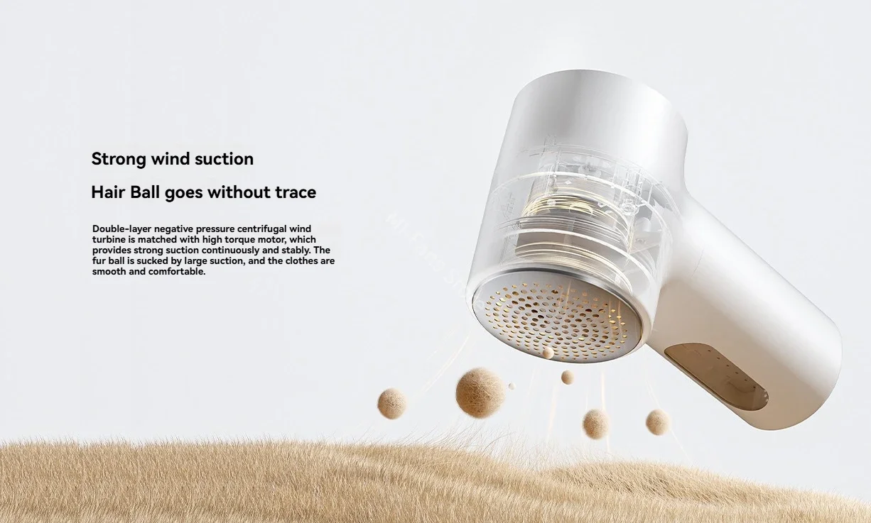 Xiaomi Mijia 2 Compact & Powerful Clothes Fuzz Shaver description image 5