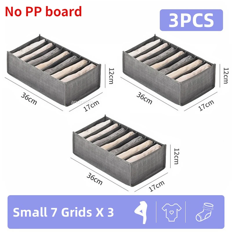 3PCS small 7 Grids