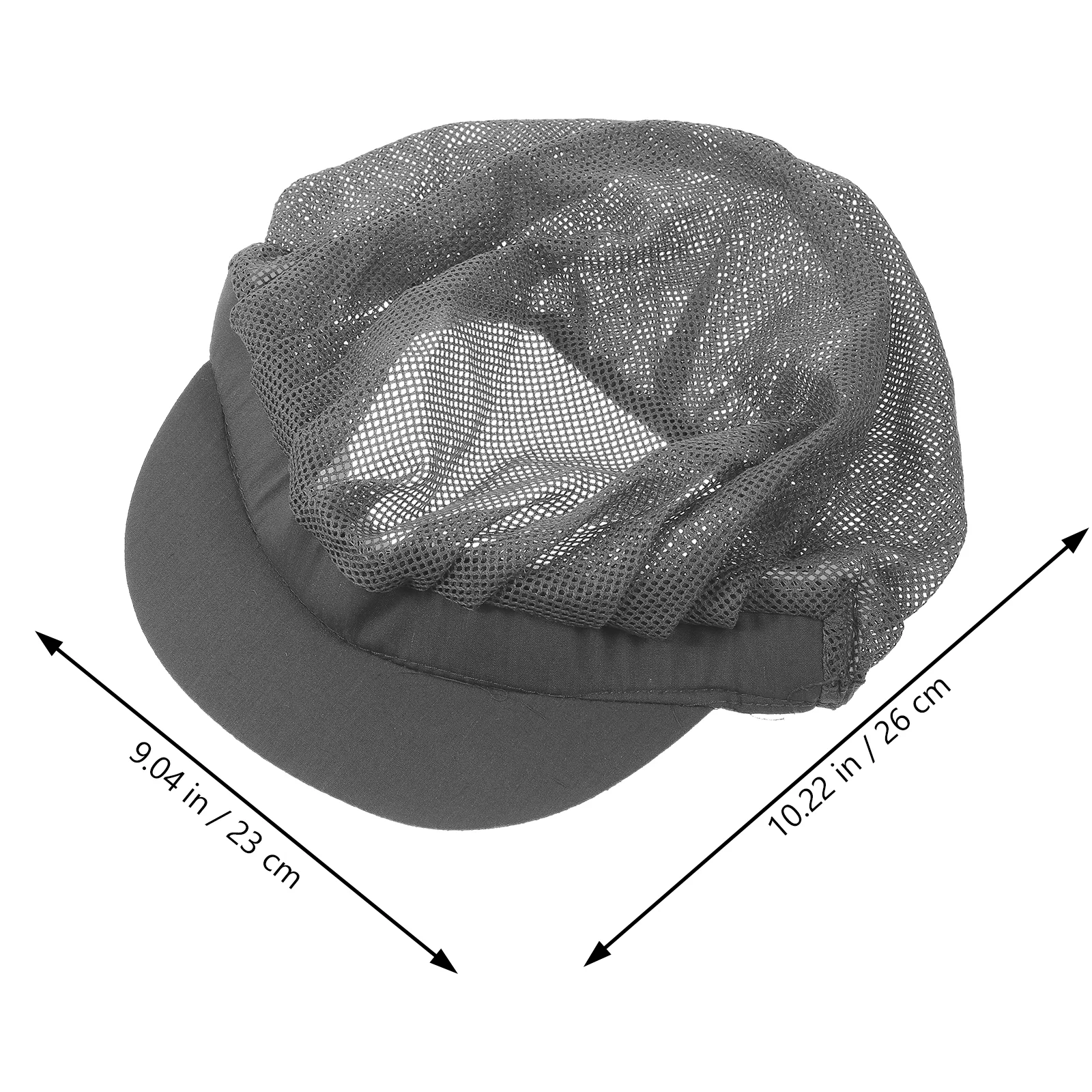 Decor Breathable Dust-proof Costume Costume Hats Kitchen Chef Waiter Hygienic Food Factory Men and Women Dining (brown [full