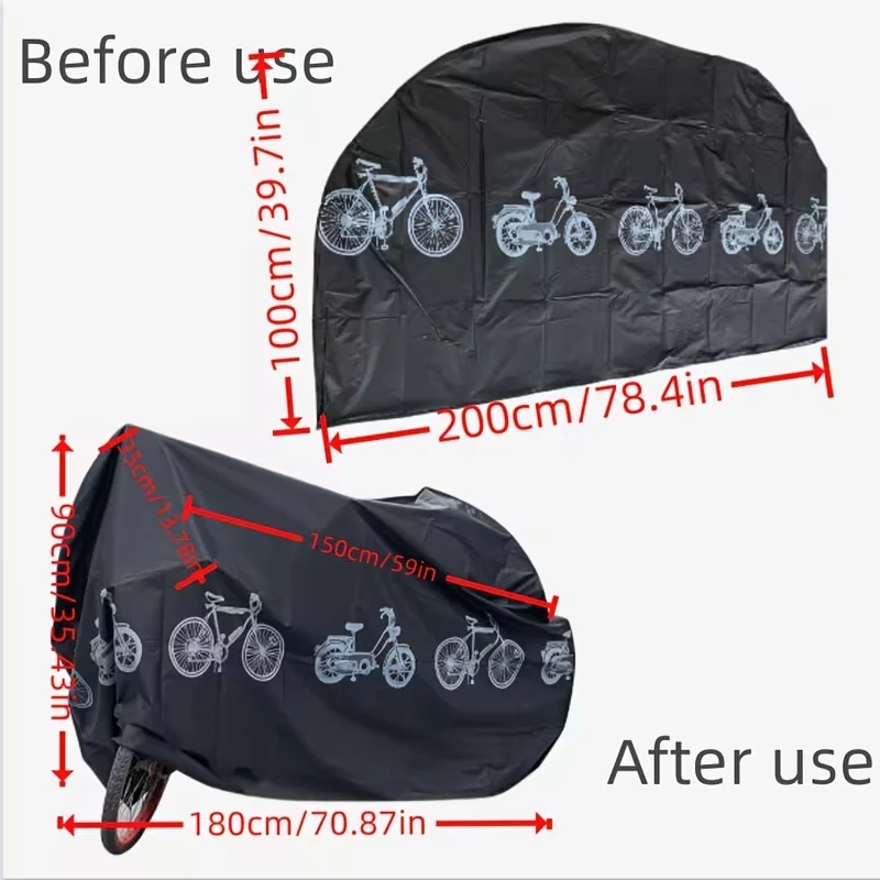 Waterproof Dustproof Bicycle Cover for All-Weather Protection