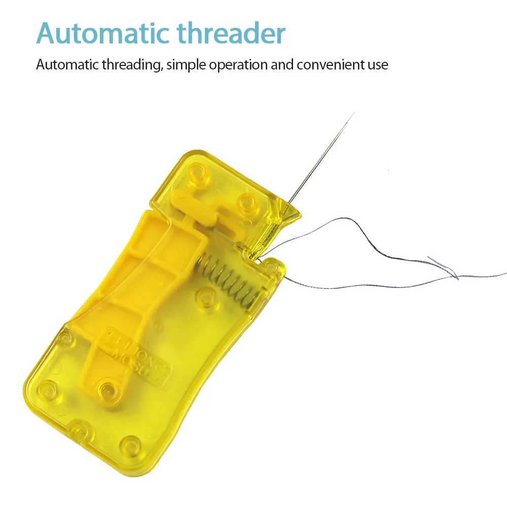 Description Picture 5 of item1-2pcs Auto Needle Threader Tool Home Hand Machine Sewing Automatic Thread Device The Aged Utilities Cross Stitch Household Tool