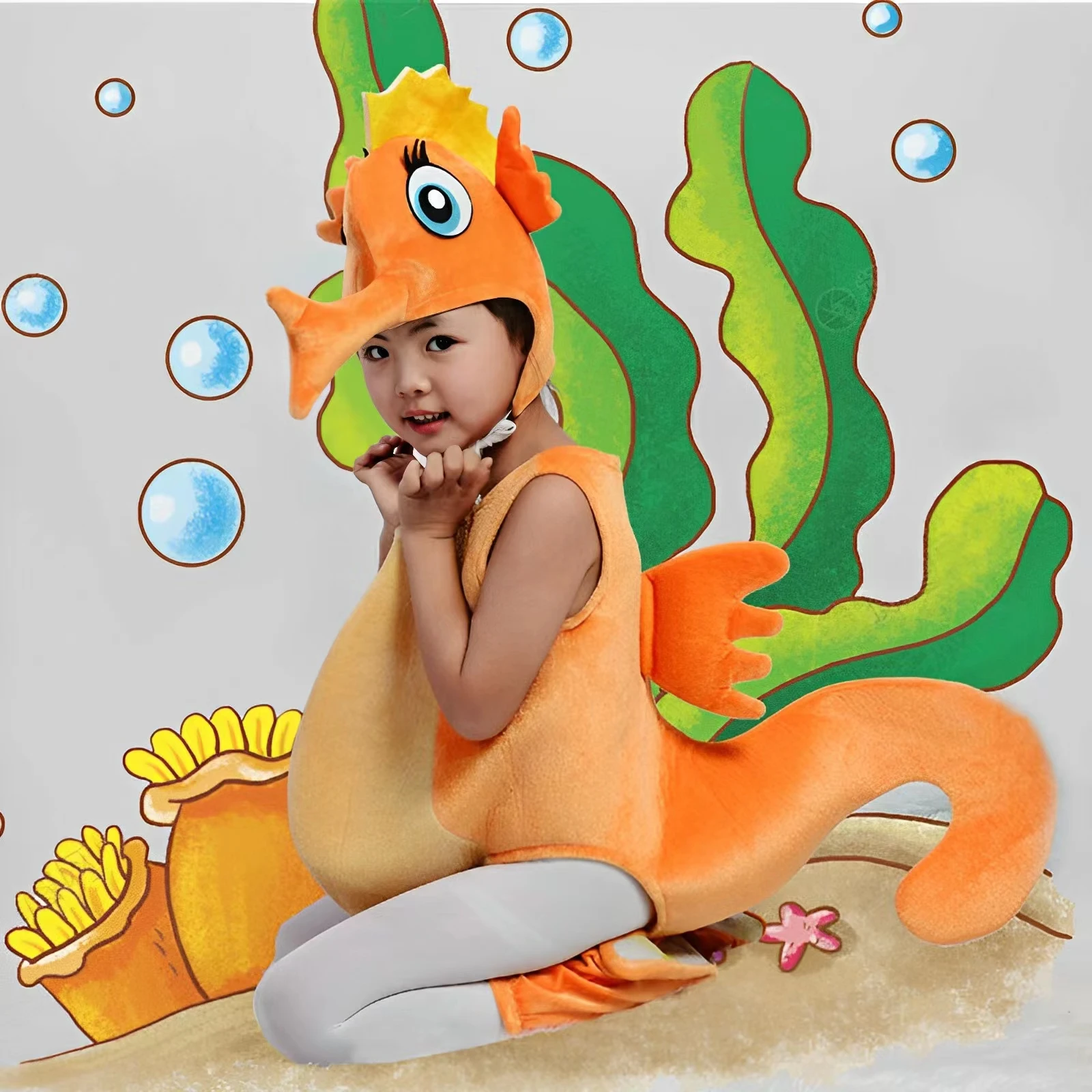 Halloween Costume Baby Seahorse Costume Kids Seahorse And Crab