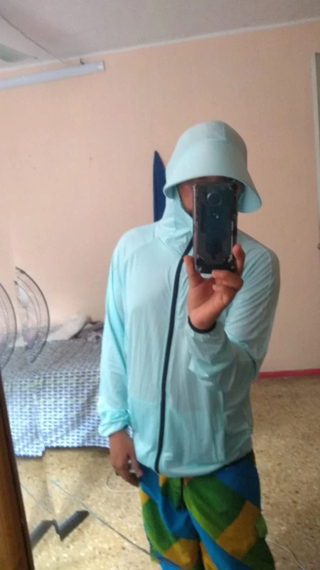 Description Picture 2 of itemProfessional Fishing Hoodie With Mask Anti-UV Sunscreen Sun Protection Clothes Fishing Shirt Breathable Quick Dry Fishing Jersey