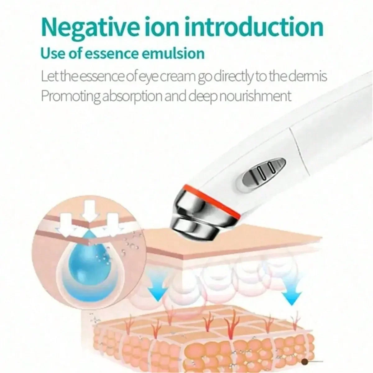 Relieve Eye Fatigue, Promote Blood Circulation, Enhance Cell Metabolism. At The Same Time Fade Dark Circles