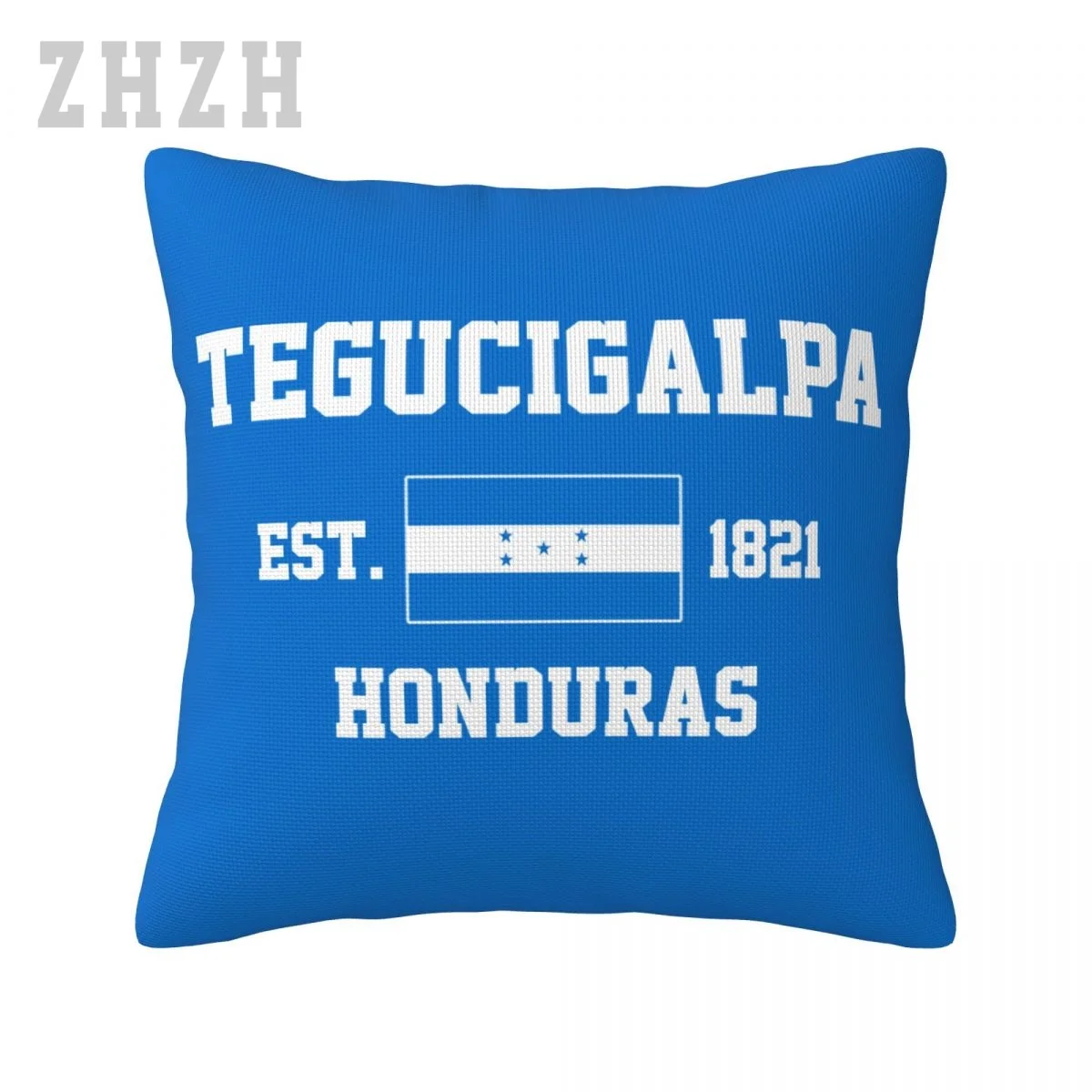 

More Styles Linen Pillowcases Honduras EST.1821 Tegucigalpa Capital Throw Pillow Cover Family Home Decor Sofa Car Waist Cushion