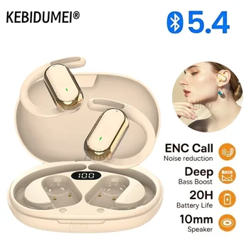 Wireless Headphone Bluetooth Headset Smart Adjustable Touch Sports Waterproof Earbuds Stereo Music Earphone For Smartphone 1