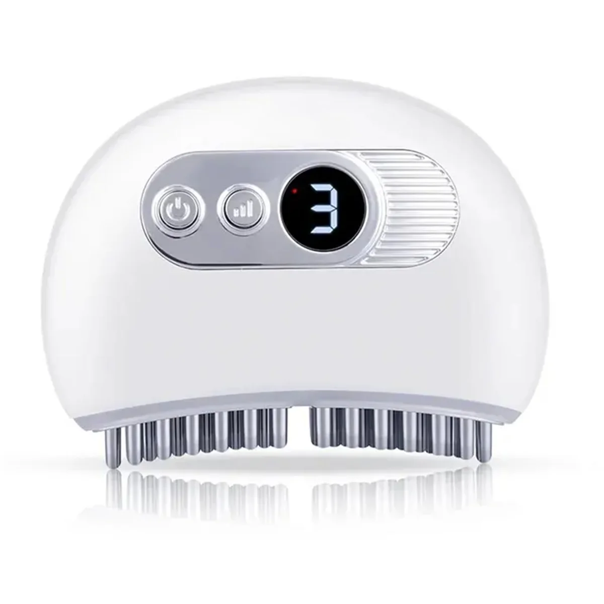 FZFZ Electric Muscle Massager Vibration EMS Muscle Stimulator Meridian Back Neck Body Massage Machine with Hot Compress