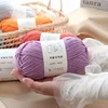 3pcs X100g Yarn For Knitting, Super Soft Textured Knitting Crochet Yarn For Hand Knitting 100% Acrylic Yarn 3