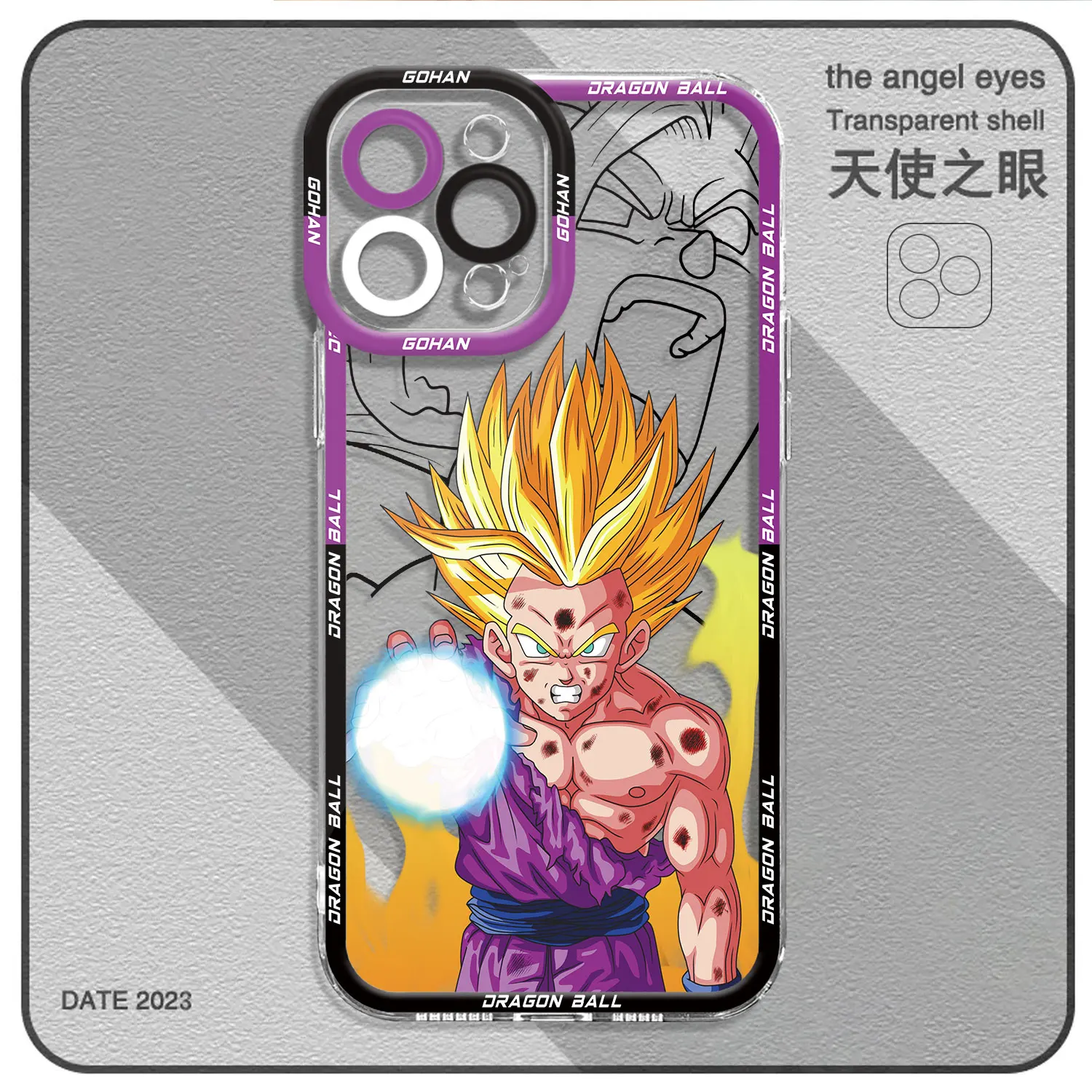 FULLYIDEA Back Cover for SAMSUNG Galaxy A12, Dragon Ball Z, Goku