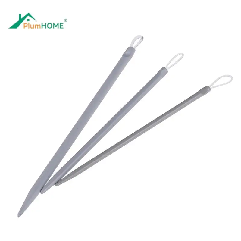 3pcs/set Big Eye Nylon Wire Knitting Needles Yarn Sewing Needles Wool Thick Knitter Apparel Sewing & Fabric Art Craft