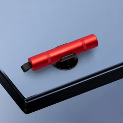 Emergency Vehicle Escape Tool - Window Breaker & Seatbelt Cutter (Red)