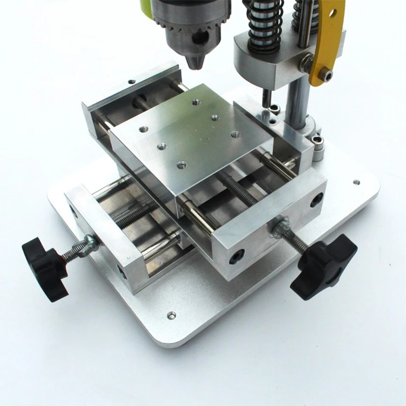 Precision Mini Bohrmaschine CNC Tabelle Bohren Maschine Tragbare Benchtop  Bohrer Metall Holz DIY Handwerk 795 Motor B10 Chuck - AliExpress